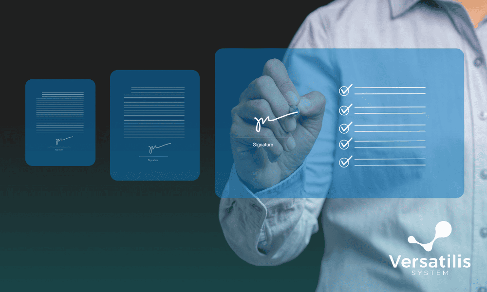 assinatura eletrônica de documentos